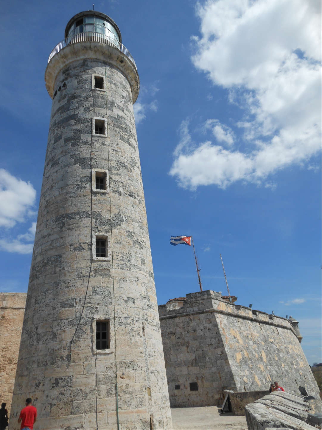 Torre del faro de la fortaleza del Morro en la Habana Torre del faro de la fortaleza del Morro en la Habana