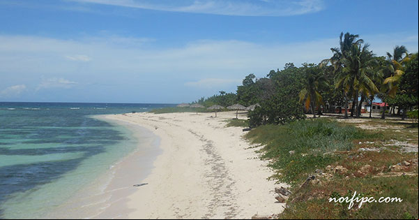 Playa Faro de Maya en el área de Laguna de Maya en Matanzas Playa Faro de Maya en el área de Laguna de Maya en Matanzas