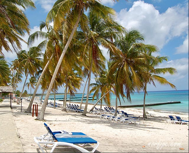Playa María la Gorda al oeste de Pinar del Río, Cuba Playa María la Gorda al oeste de Pinar del Río, Cuba