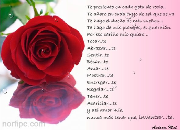 Poema de amor. Quiero nunca más tener que inventarte Poema de amor. Quiero nunca más tener que inventarte