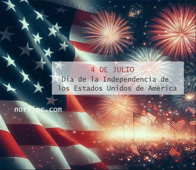 Celebración por el 4 de julio, Día de la Independencia de los Estados Unidos de América