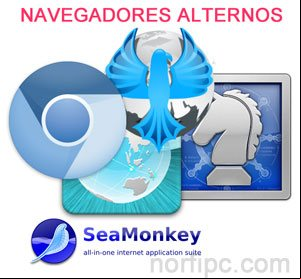 Probando los navegadores web alternos para usar en internet