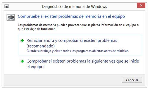 Herramienta para comprobar y diagnosticar la memoria RAM en Windows Herramienta para comprobar y diagnosticar la memoria RAM en Windows