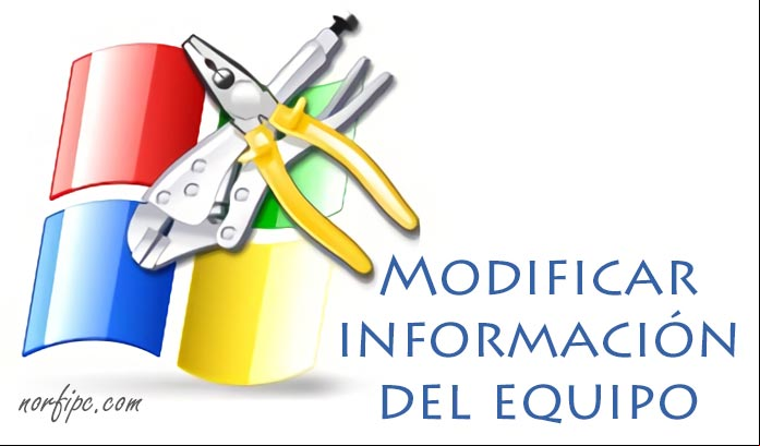 Cambiar la información del equipo en Propiedades del sistema en Windows
