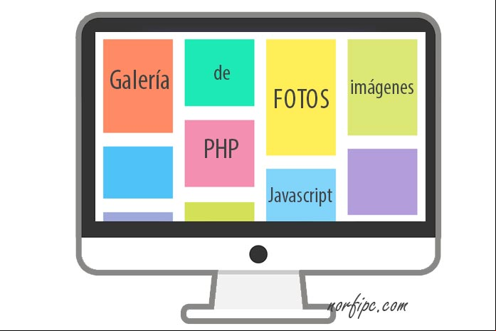 Galería de fotos con imágenes en una carpeta, en PHP y JavaScript