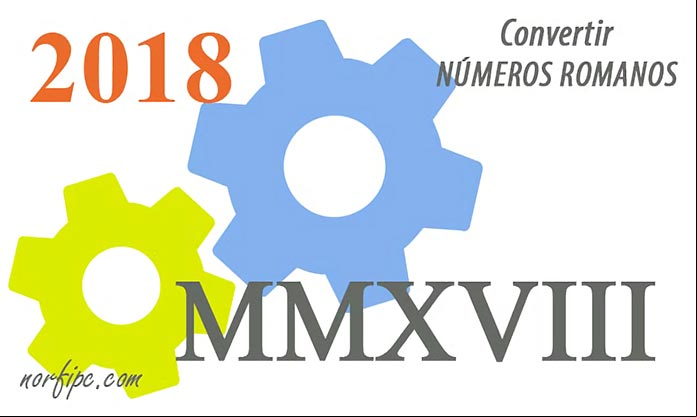 Convertir de números romanos a enteros y viceversa Convertir de números romanos a enteros y viceversa